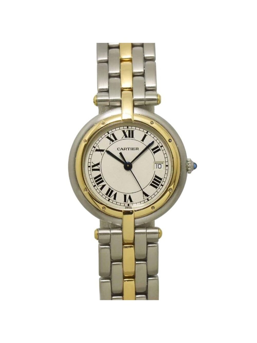 Cartier Panthere Vendome LM Vintage Watch Date 18k Yellow Gold Phantere